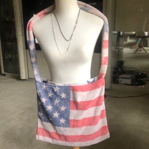 Large Fresco Towels Flag Bag